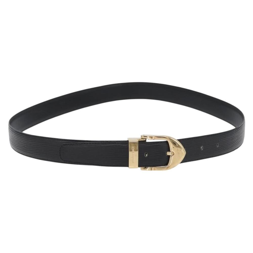 Louis Vuitton Epi Ceinture Belt Black Epi